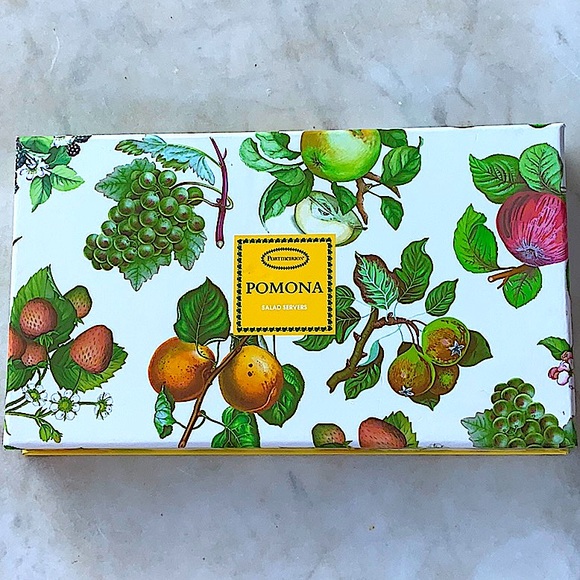 PORTMEIRION POMONA SALAD SERVERS SET OF 2 - Picture 6 of 7